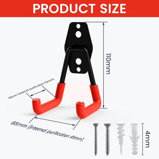 Heavy Duty Wall Hooks Pack of 2